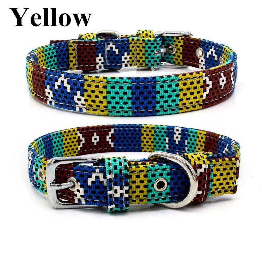 Vòng Cổ Canvas Cho Thú Cưng