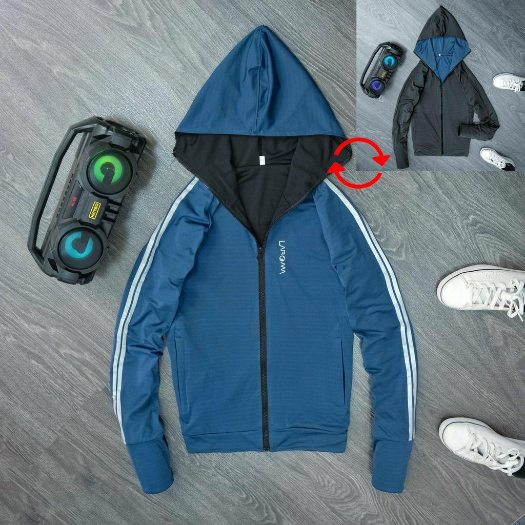 Áo chống nắng 2 lớp mặc cả 2 mặt nam nữ 2023, dày dặn cao cấp thấm hút mồ hôi, chống tia uv. REMMY