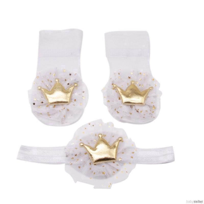 Tất Cotton Phối Ren Đáng Yêu Cho Bé Gái