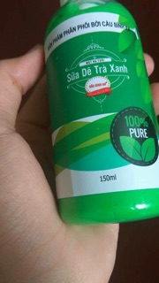 Mặt nạ tươi sữa dê trà xanh