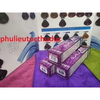 Màu nhuộm tóc Lavox Không đi kèm oxy trợ nhuộm