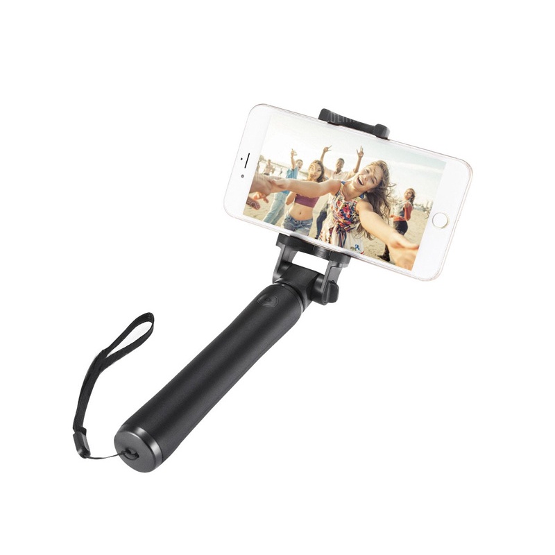 Gậy tự sướng chụp hình selfie jack cắm cho cả Samsung, iPhone, tripod tự sướng