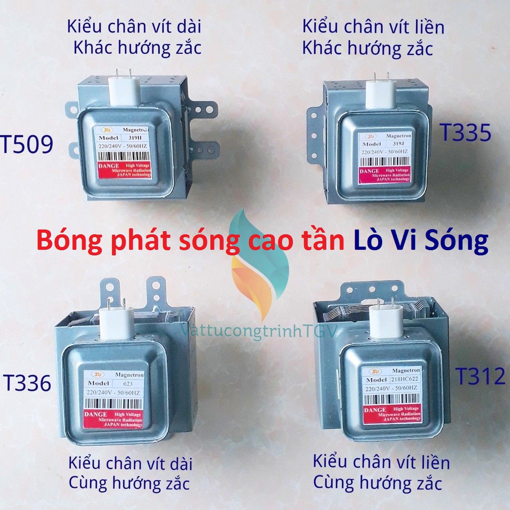 [Mã ELHACE giảm 4% đơn 300K] Bộ phát cao tần SU-319H chân dài khác hướng cho Lò vi sóng