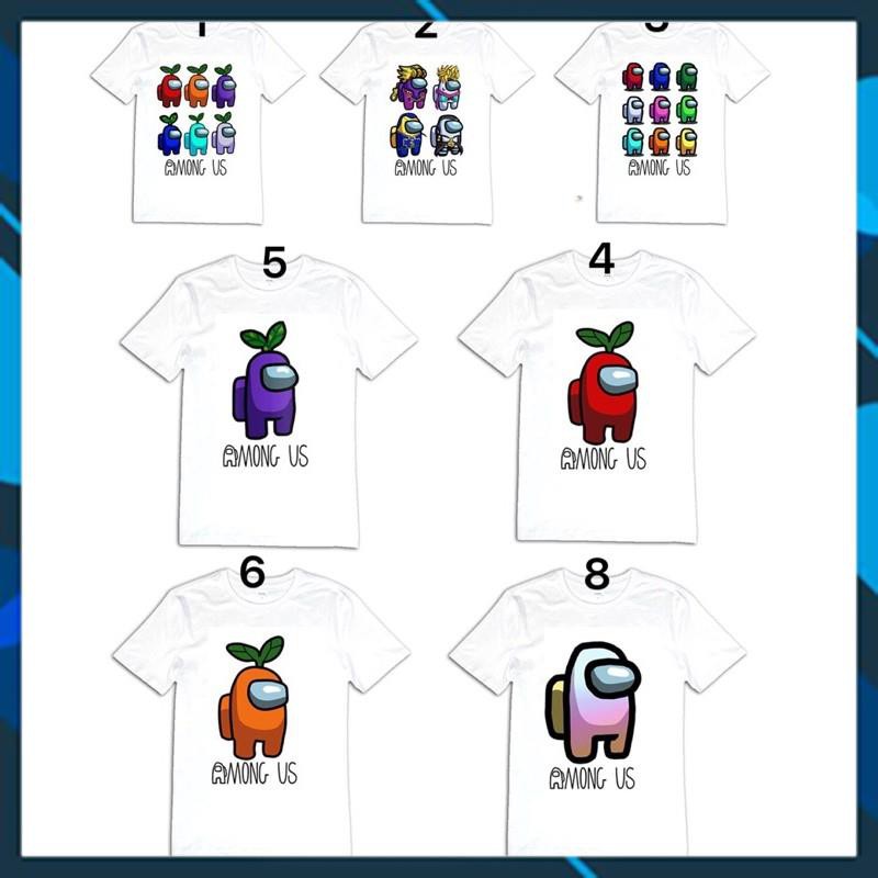 (SALE 50%) áo in hình Among us /áo thun among us /áo among us