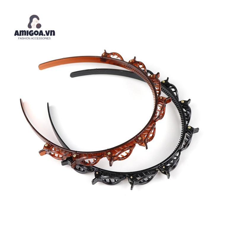 Băng Đô Cài Tóc Nhiều Lớp Thời Trang Sành Điệu Cho Nữ