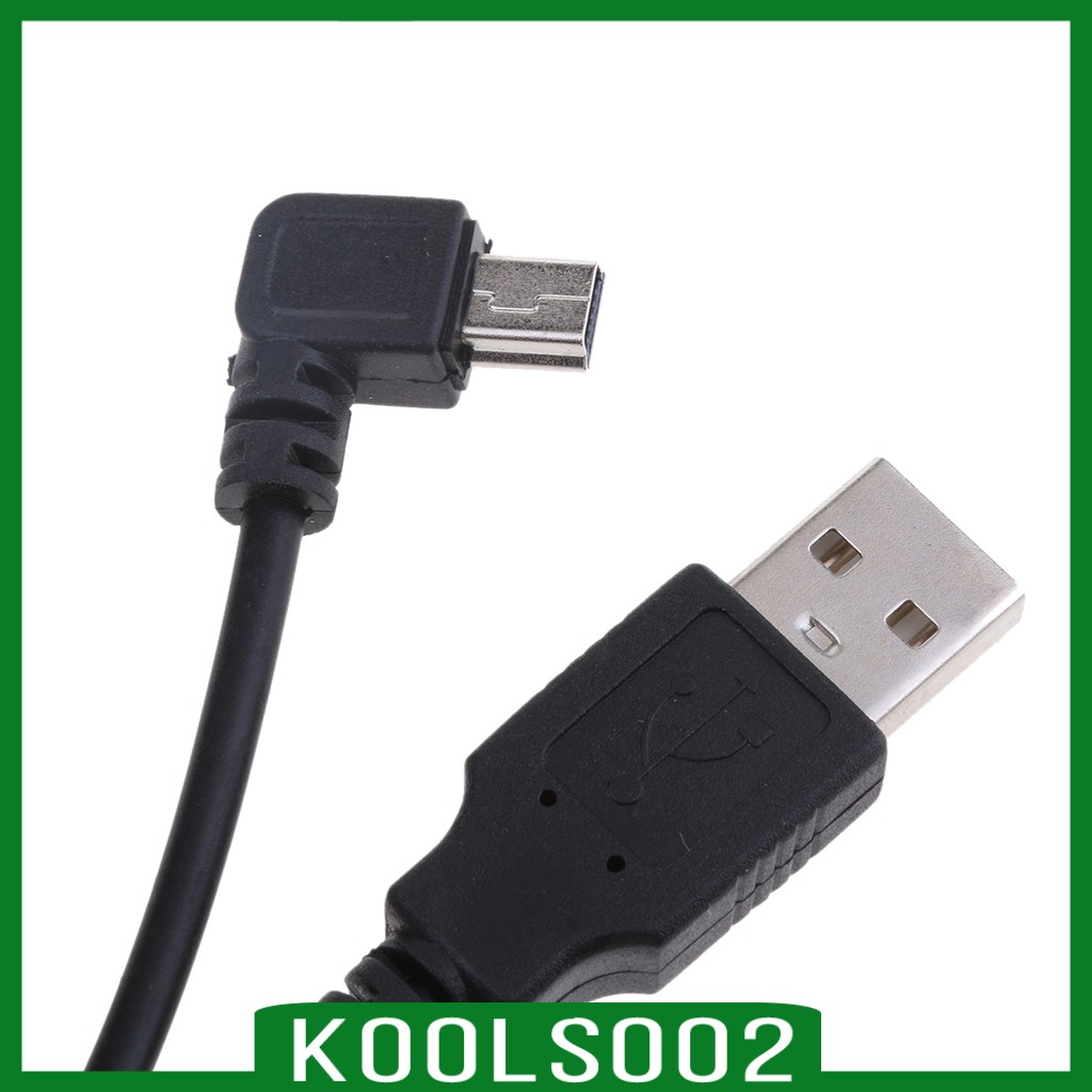 Dây Cáp Sạc USB Mini 5V 2A 90 Độ 3.5M Koolsoo2