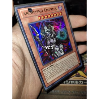 Thẻ bài yugioh chính hãng ArchfiendEmpress  - Ultra Rare