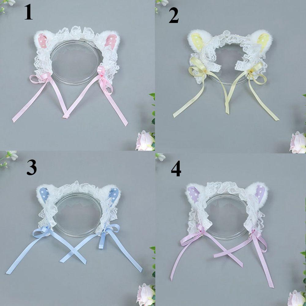 Băng Đô Hình Mèo Dễ Thương Chất Lượng Cao Cho Búp Bê 14inch
