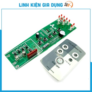 Mạch điều khiển quạt mitsubishi LV-16R, điều khiển quạt từ xa, điều khiển quạt