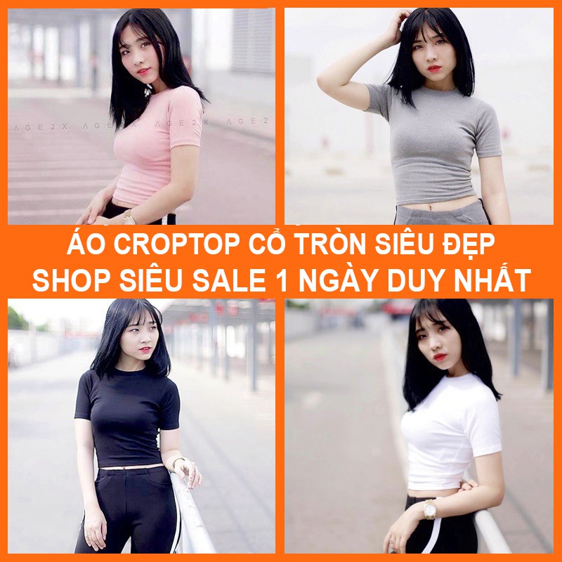 Áo croptop tay ngắn cổ tròn dáng ôm MADELA thun bozzip dày dặn, croptop cổ tròn ôm tay ngắn trơn phong cách trẻ Hàn Quốc