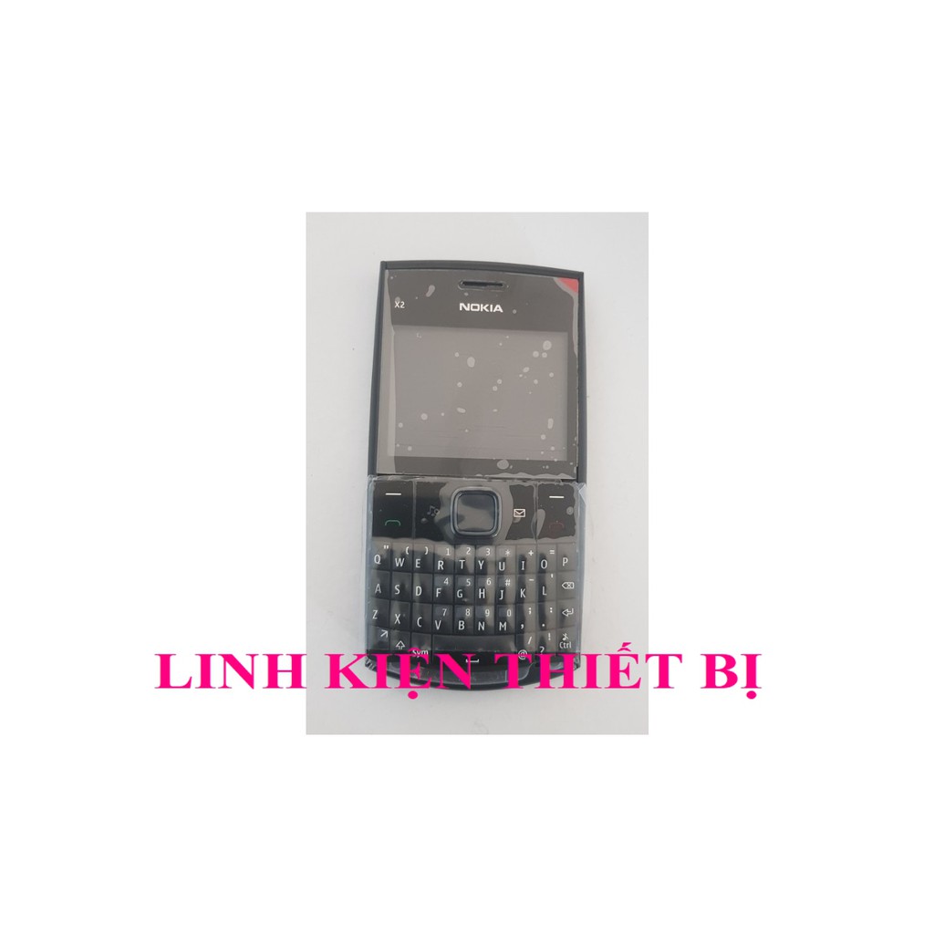 VỎ KHÔNG PHÍM NOKIA X201 MÀU ĐEN
