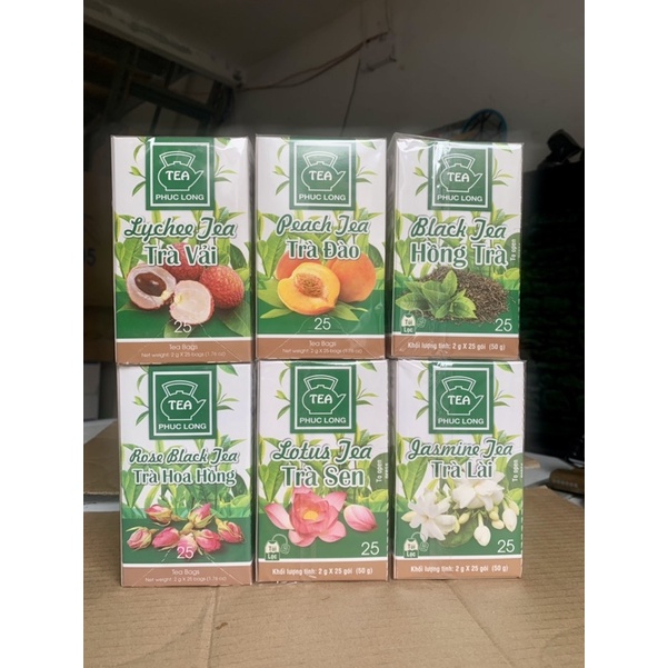 Trà Vải Phúc Long- (50gx25 gói)