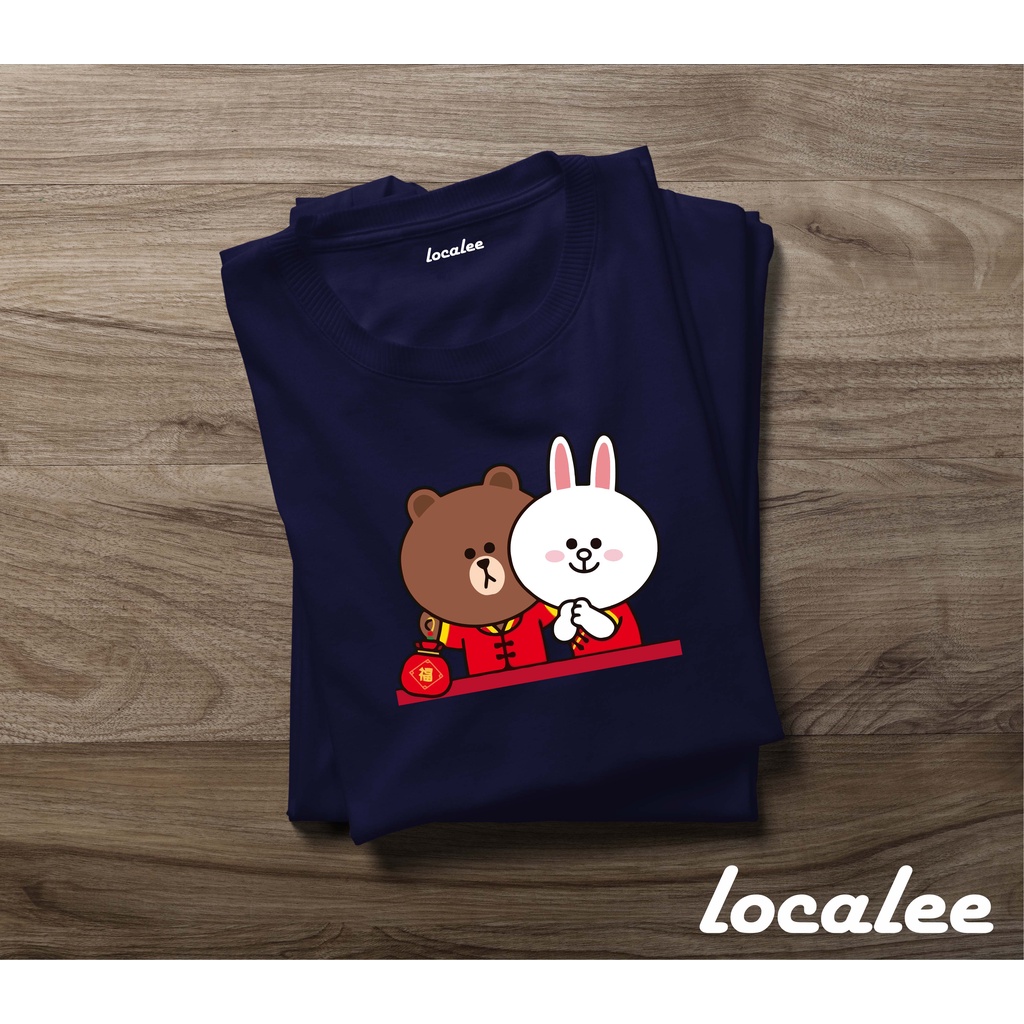 Áo Thun Nam / Áo Phông Năm Mới Màu Xanh Nước Biển CONY LUNAR / Áo Phông Năm Mới Của Trung Quốc / CNY