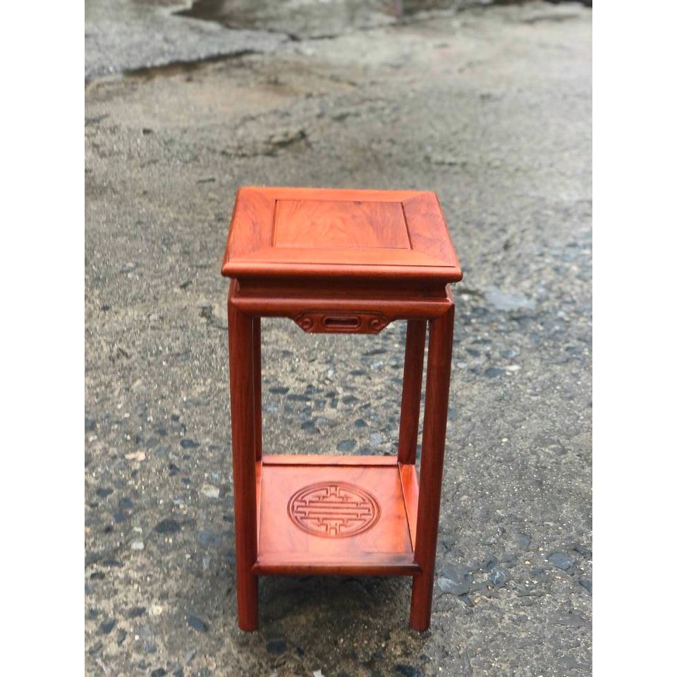 Đôn chân tròn gỗ hương đá
