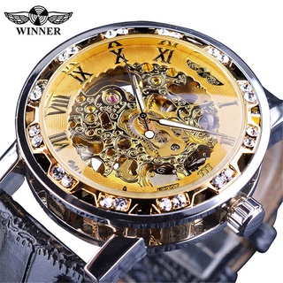 ĐỒNG HỒ CƠ NAM AUTOMATIC CHÍNH HÃNG WINNER DÂY DA CAO CẤP KIỂU DÁNG THỜI TRANG ĐẸP GIÁ RẺ