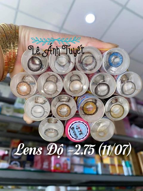 LENS ĐỘ ( -2.00 ĐẾN -2.75) 55K/ CẶP + KHAY ĐƠN