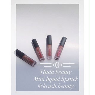 Huda Beauty liquid Mini Lipkit son kem lì