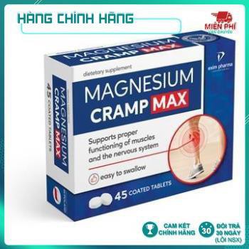 Viên Uống Phòng Chống Co Cơ Chuột Rút Magnesium Cramp Max 45 Viên [ Nhập Khẩu Balan ]