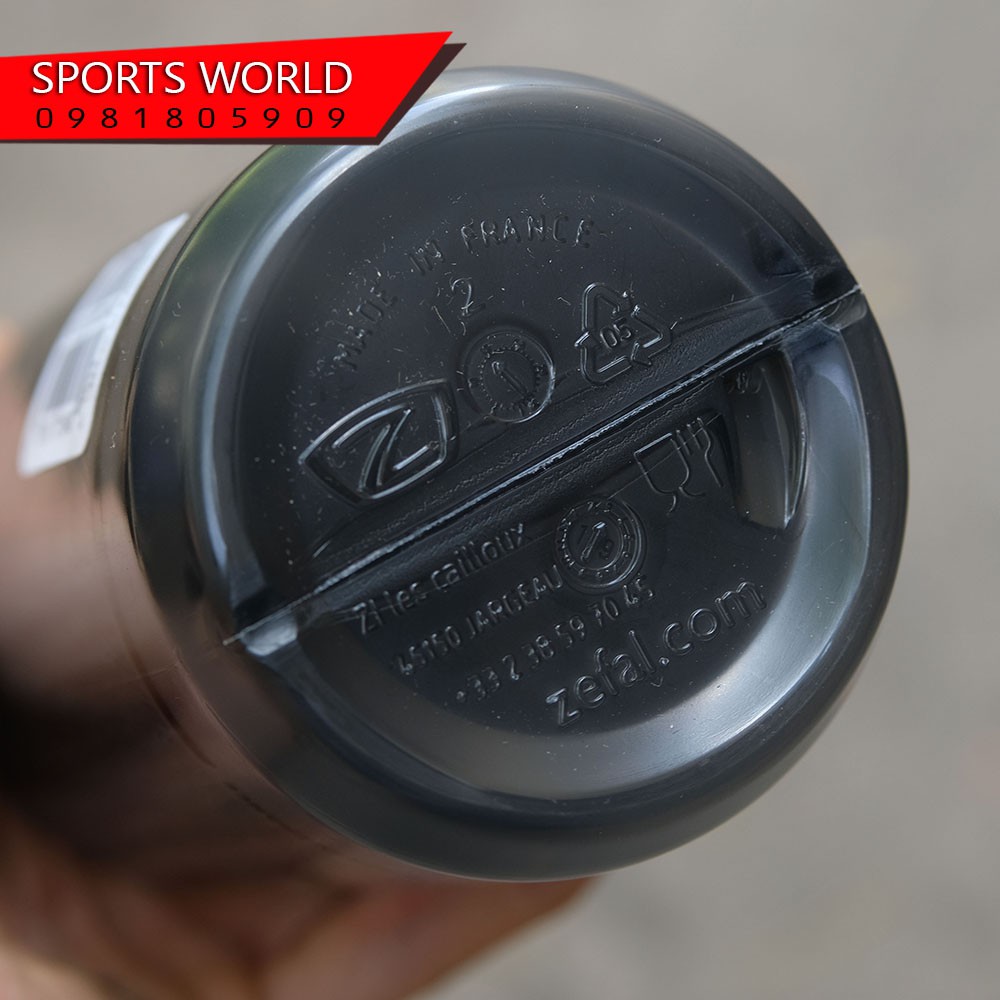 Bình nước xe đạp ZEFAL SENSE KHÓI 650ml