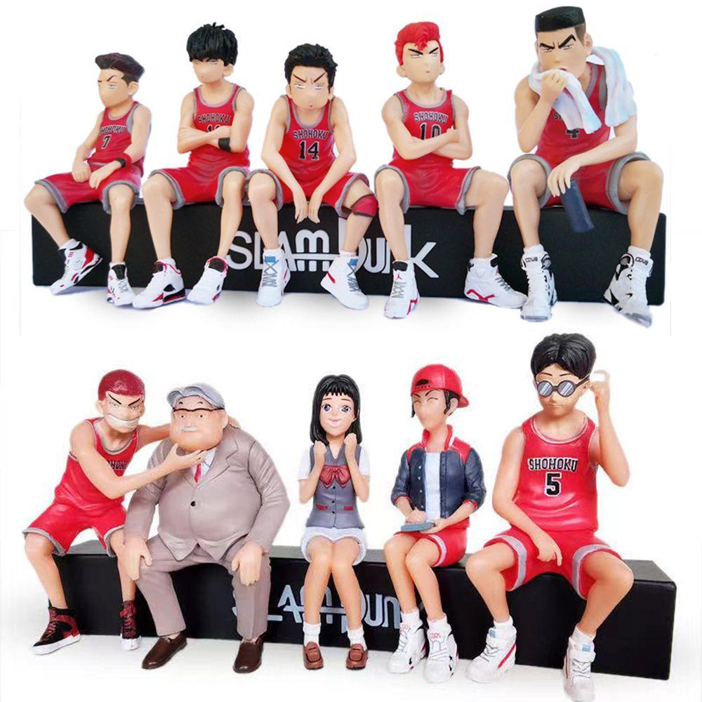 Set 5 Mô Hình Nhân Vật Phim Hoạt Hình SLAM DUNK