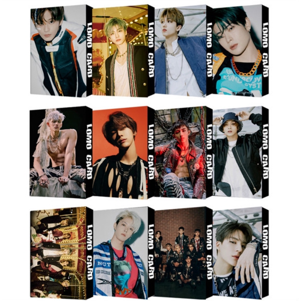 Hộp 30 lomo card hình ảnh nhóm nhạc Hàn Quốc NCT DREAM WAYV NCT127 ...