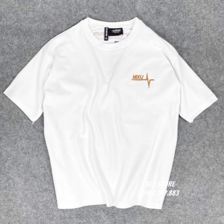 Áo thun cổ tròn, áo phông nam nữ form rộng tay lỡ, unisex, mặc đôi, nhóm - CH002 -Setstoree