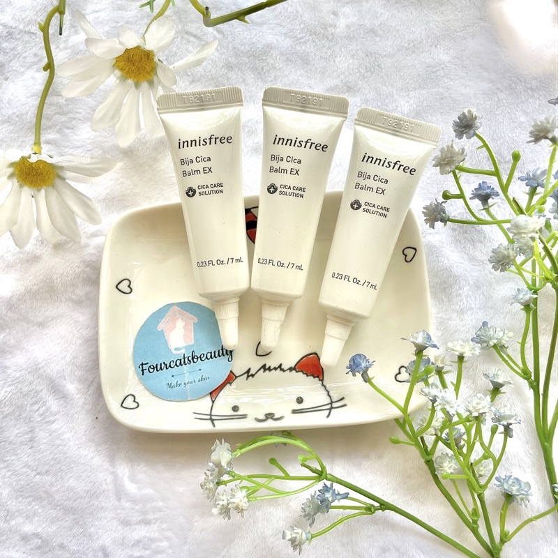 (Minisize 7ml) Gel Phục Hồi Da Mụn Innisfree Bija Cica Balm