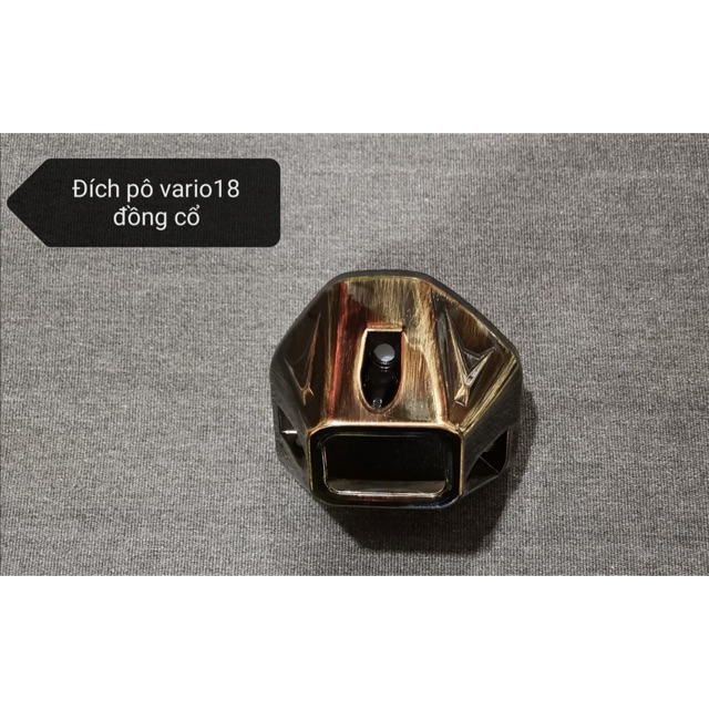 Chụp đích pô VARIO 2018 đồng cổ