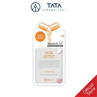 Mặt nạ vitamin Lightbeam giúp làm trắng sáng da Mediheal Vita Lightbeam Essential Mask EX 24ml