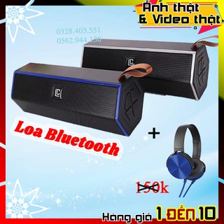 COMBO LOA BLUETOOTH LỤC GIÁC CAO CẤP + TẶNG KÈM TAI NGHE XB450 ĐẲNG CẤP | Hàng Chuẩn Chất Lượng