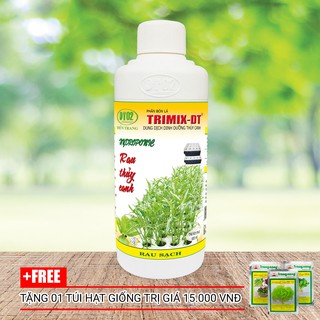 2 chai Thủy Canh Rau - Tặng 1 gói hạt giống rau