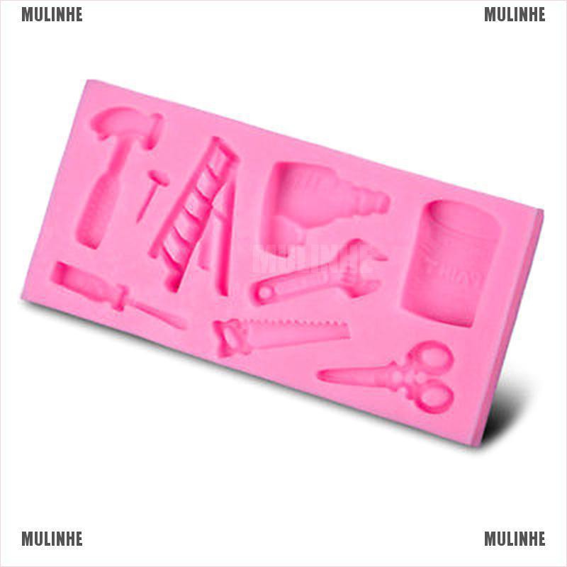 Khuôn Silicone Làm Bánh Hình Dụng Cụ Sửa Chữa DIY
