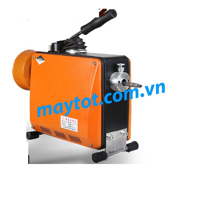 Máy thông tắc cống lò xo GQ150 - công suất cực lớn 1800w - dây loại tốt nhất