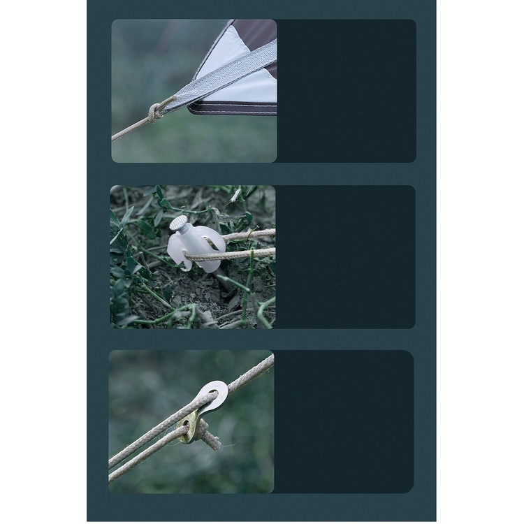 Lều cắm trại ngoài trời chất liệu polyester chống UV , tia cực tím thích hợp cho dã ngoại