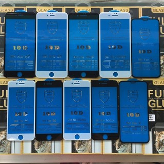 Kính cường lực full màn hình 10D cho Iphone 7/iphone 8 - iphone 7 plus/iphone 8 plus