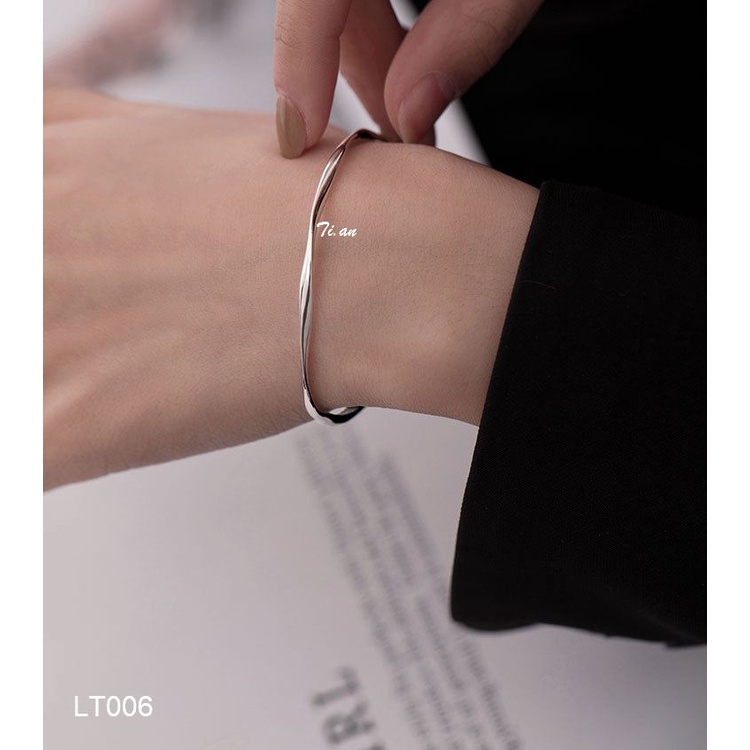Lắc tay bạc 925 Ti.an Accessories cho Nữ - Lắc tay bạc nhiều mẫu trẻ trung