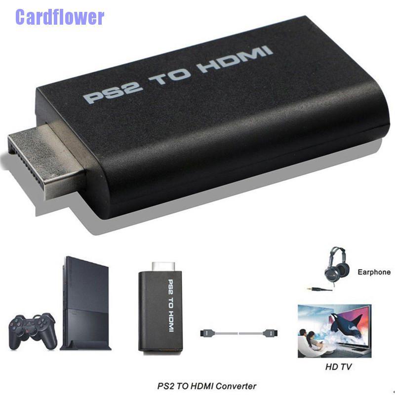 Cardflower  HDV-G300 PS2 To HDMI 480i/480p/576i Audio Video Converter Adapter For PSX PS4