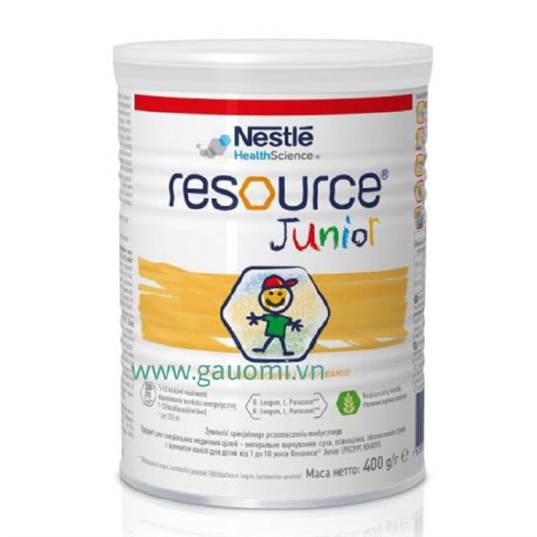 Sữa tăng cân trẻ em resource junior 400g