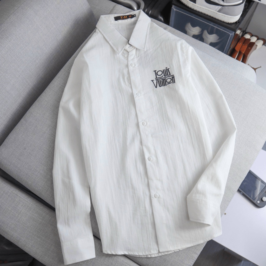 (HCM) ÁO SƠ MI NAM ĐŨI DÀI TAY PHONG CÁCH NAM - THỜI TRANG HOTTREND LUXURY ĐẲNG CẤP HOT HIT KM FASHION