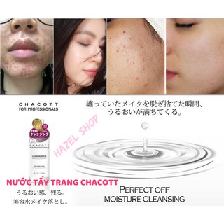 Nước tẩy trang Chacott