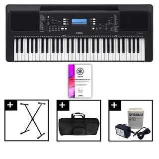 Đàn organ yamaha psr-e373 chính hàng - tặng đủ phụ kiện nguồn, chân đàn, bao đàn