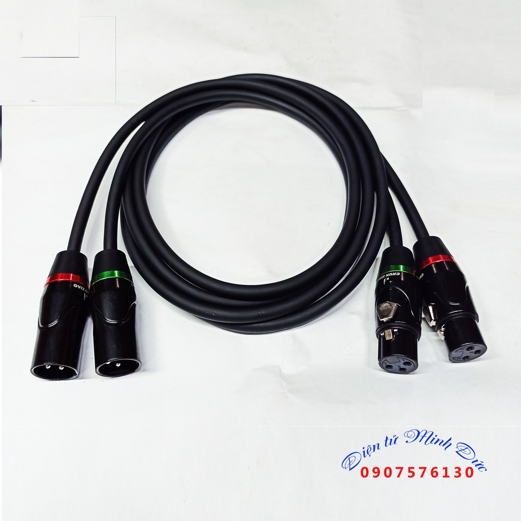 Audio Cable - Cable XLR to XLR - Dây CANON CANARY Nhật