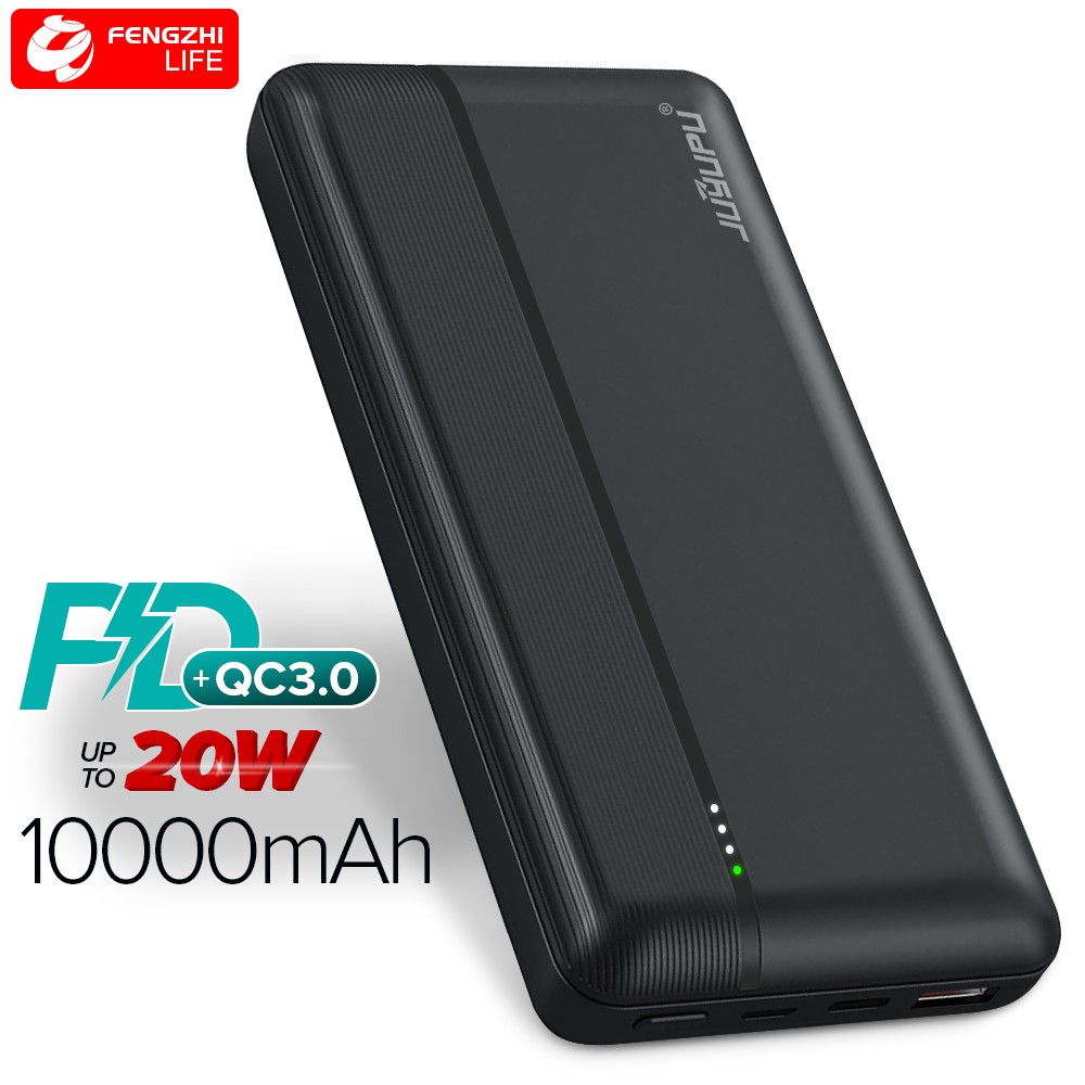 Sạc dự phòng FENGZHI PQ1C sạc nhanh 10000mAh PD QC3.0 20W cho iPhone Samsung OPPO VIVO HUAWEI XIAOMI pin sạc dự phòng