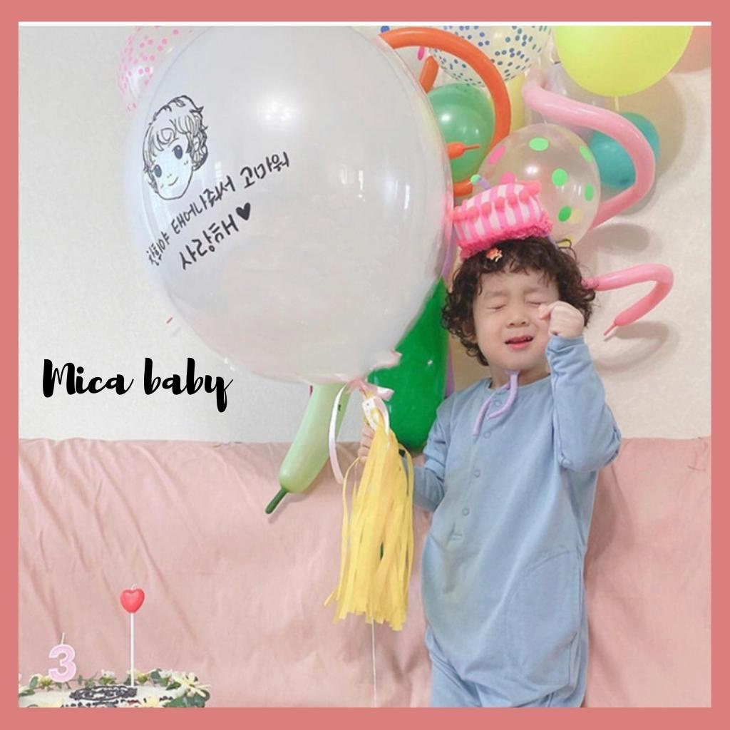 Bờm cài tóc hình bánh sinh nhật đáng yêu cho bé Mica baby BD25