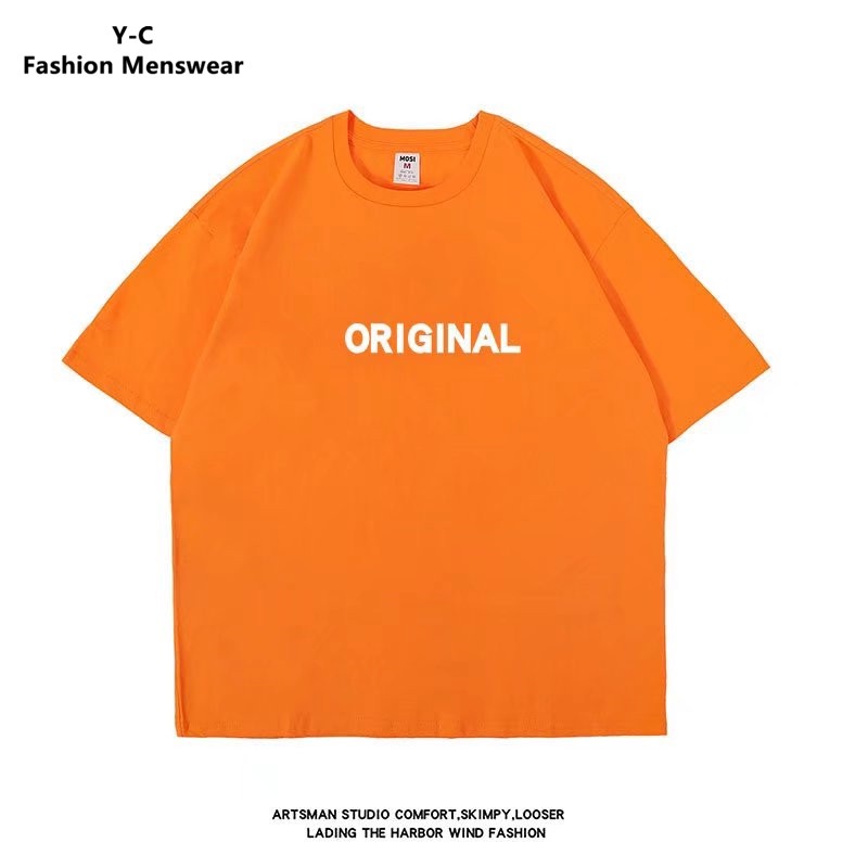 Áo Thun Nam In Chữ M-8XL Phong Cách Hip Hop Năng Động