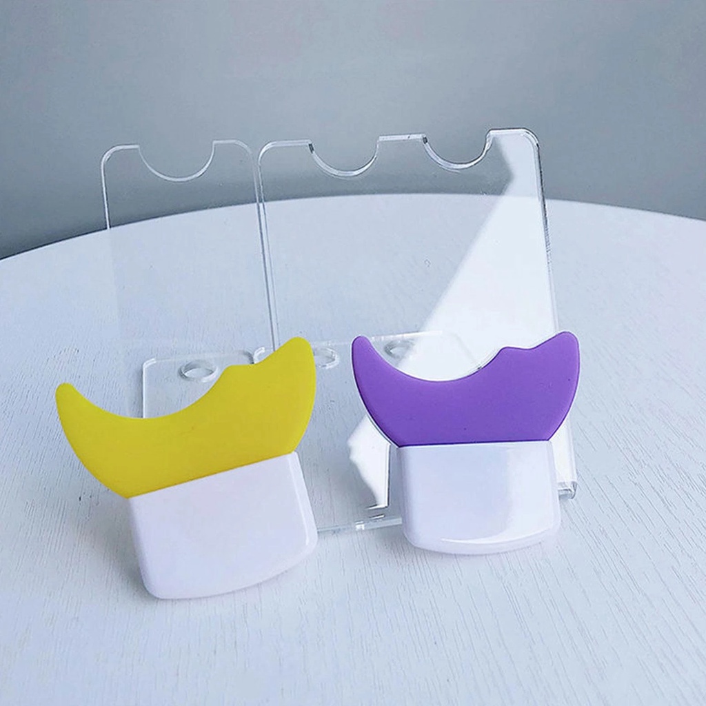 Miếng Silicone Hai Đầu Dùng Hỗ Trợ Gắn Mi Giả/Trang Điểm Mắt Đa Năng