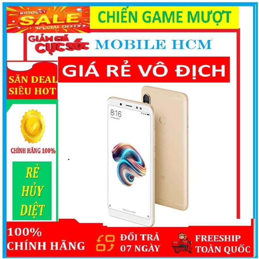 điện thoại Xiaomi Note 5 Pro 2sim mới - Có TIẾNG VIỆT, pin 4000mah, chơi LIÊN QUÂN/FREE FIRE mướt (màu Hồng)