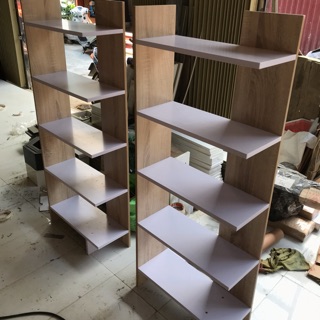 Kệ Sách Gỗ Lắp Ghép (có sẵn) cao 1m2 rộng 50cm