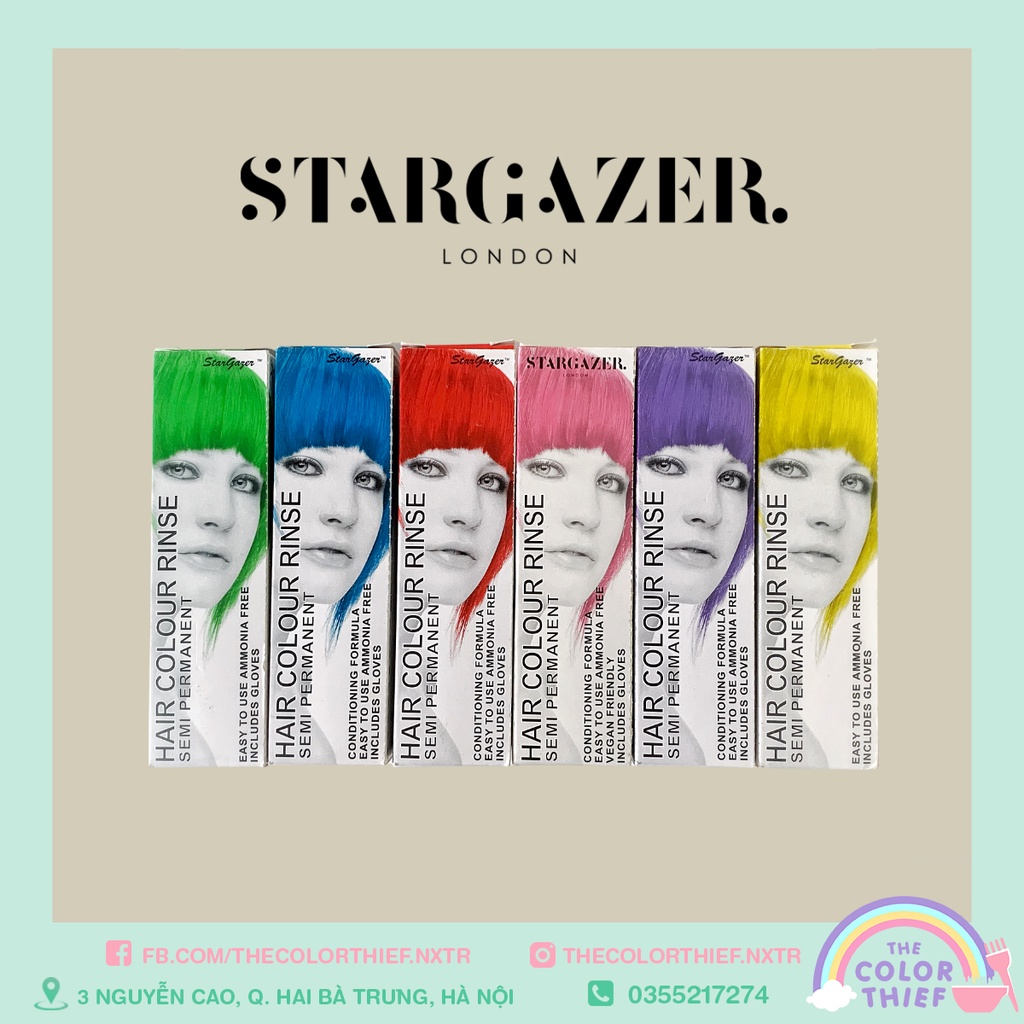 Thuốc nhuộm Stargazer Semi-Permanent Hair Dye