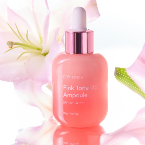 Tinh Chất Dưỡng Trắng Chống Nắng Căng Bóng Serum Cellapy Pink Tone Up Ampoule SPF50+ PA++++ | BigBuy360 - bigbuy360.vn